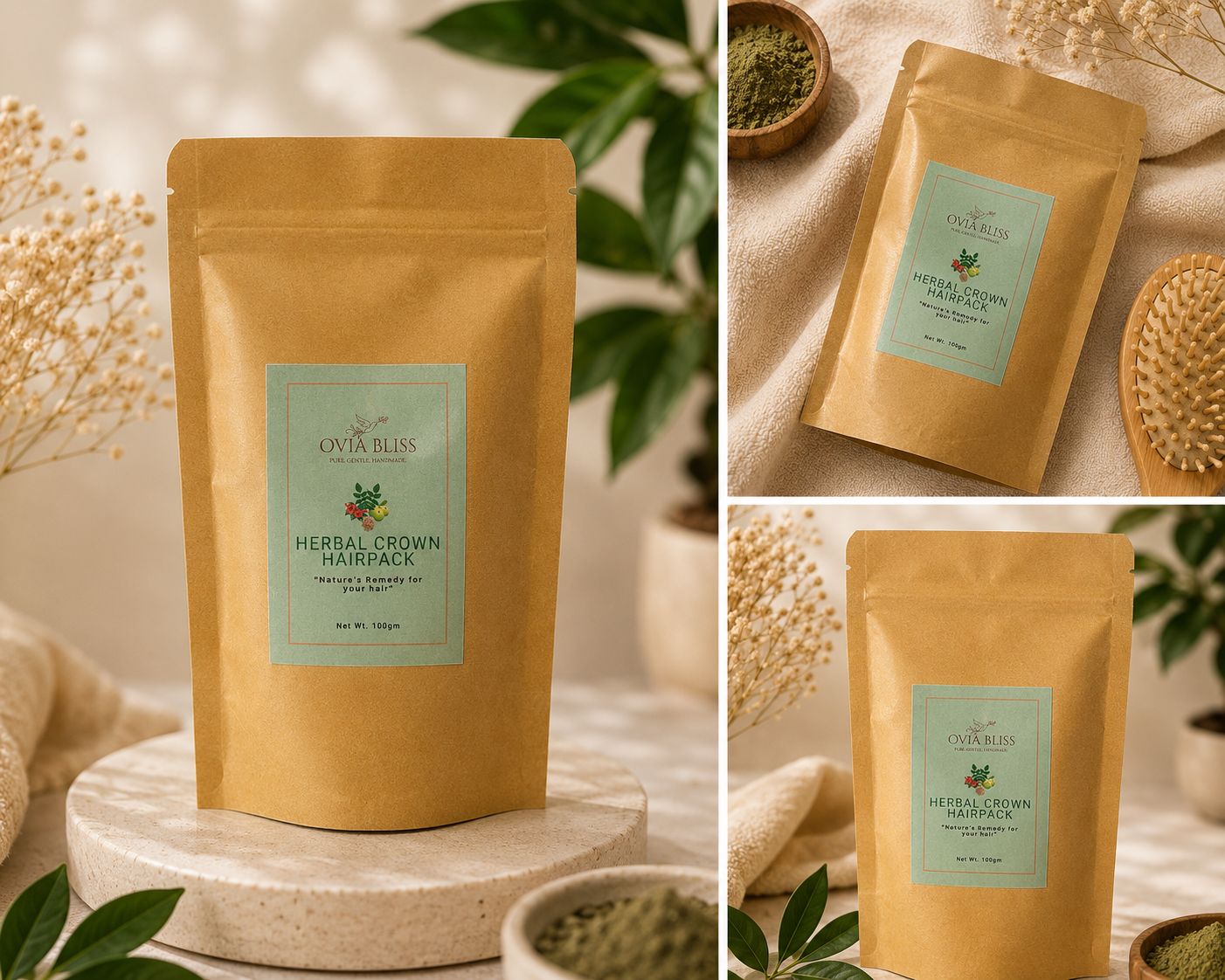 Herbal Crown Hairpack