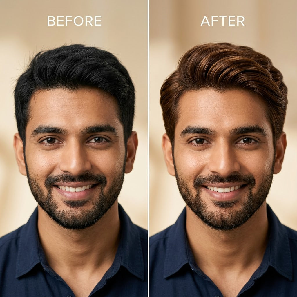 Brown Velvet Hair color